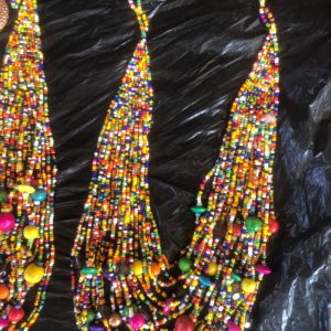 Multi Color Beaded Necklace